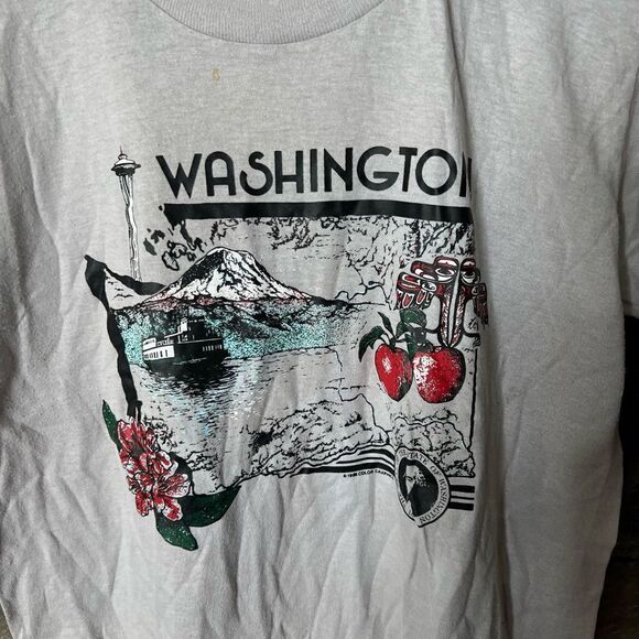 VTG Washington State 1986 T Shirt Medium - Picture 2 of 5